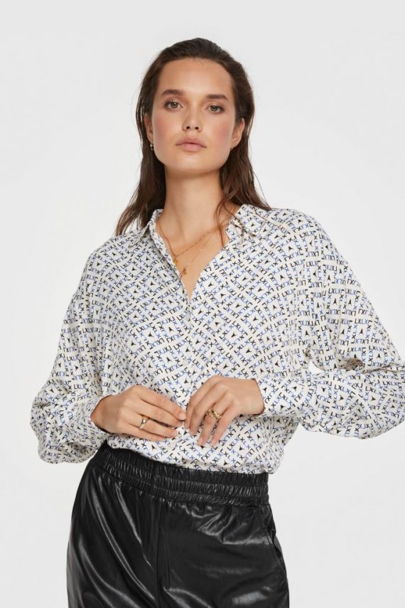 Graphic LX blouse | Alix the label