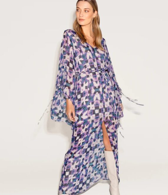 Silvana jurk paars | Freebird