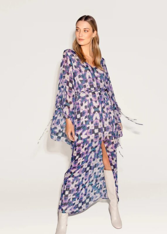 Silvana jurk paars | Freebird