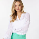 Blouse fancy tapes | Esqualo
