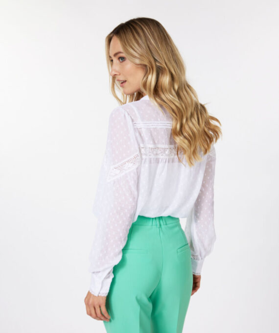 Blouse fancy tapes | Esqualo