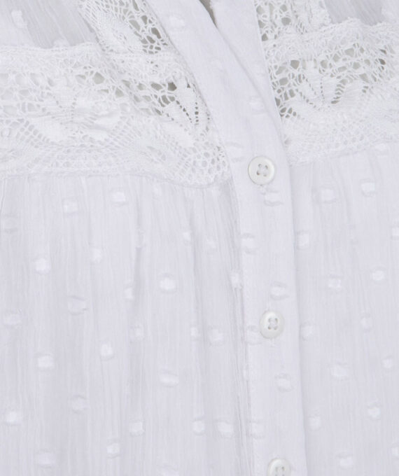 Blouse fancy tapes | Esqualo