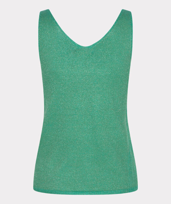 Camisole lurex groen Esqualo