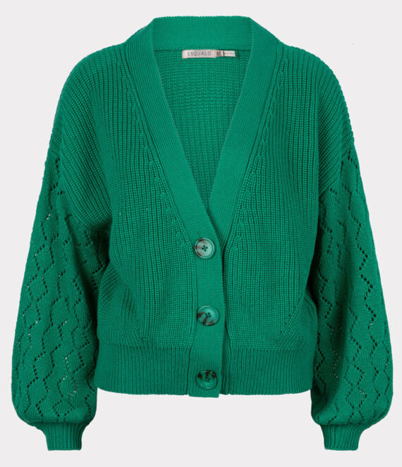 Cardigan ajour | Esqualo