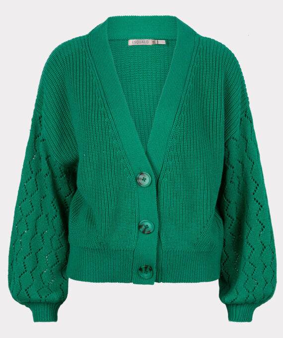 Cardigan ajour | Esqualo