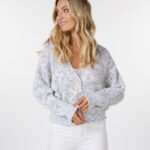 Cardigan ajour knit | Esqualo