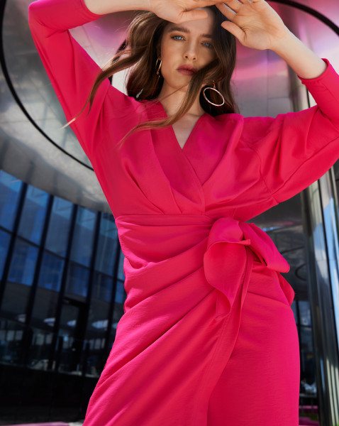 Kolette jurk roze | Freebird