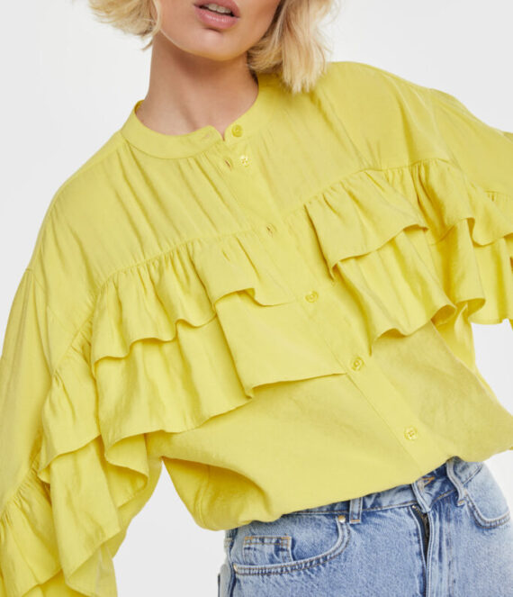 Light flow ruffle blouse Alix the label