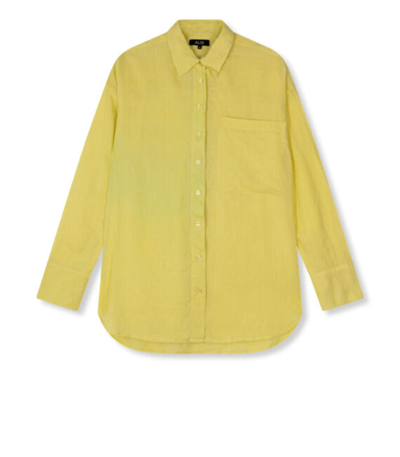 Linen lyocell blouse yellow Alix the label