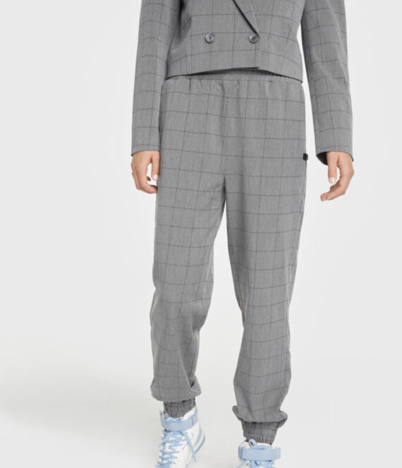 Sporty check pants | Alix the label