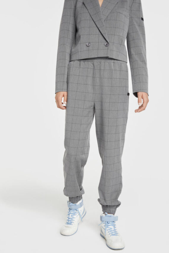 Sporty check pants | Alix the label