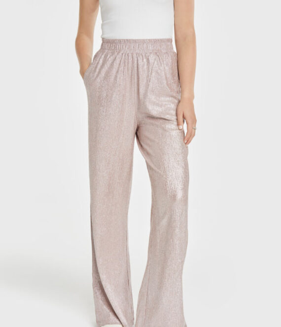 Structured silver pants Alix the label