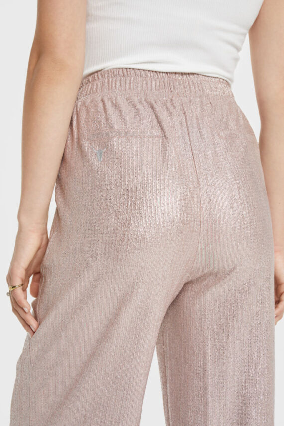 Structured silver pants Alix the label