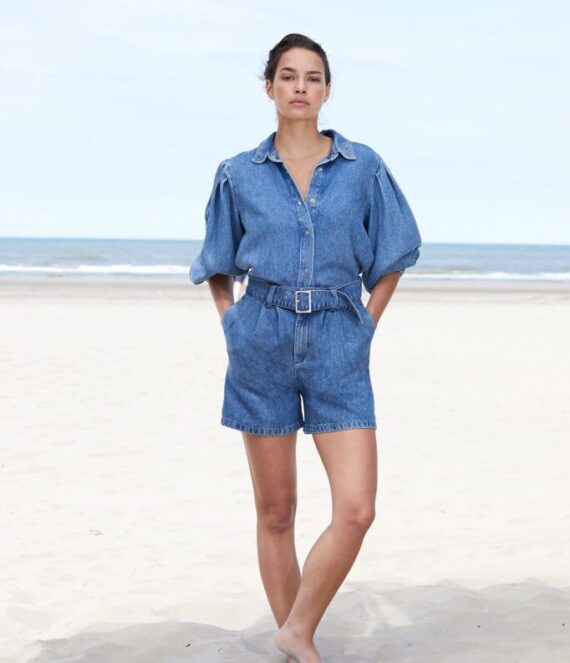 Flowy belted short Homage