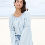 Tencel off shoulder top | Homage