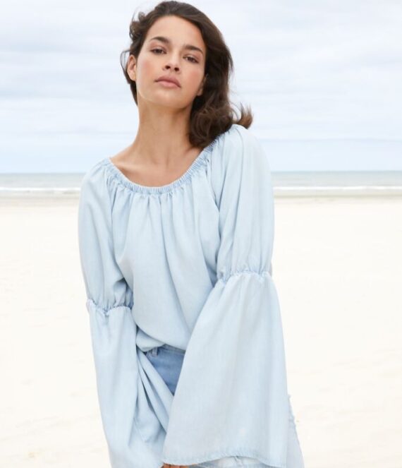 Tencel off shoulder top | Homage