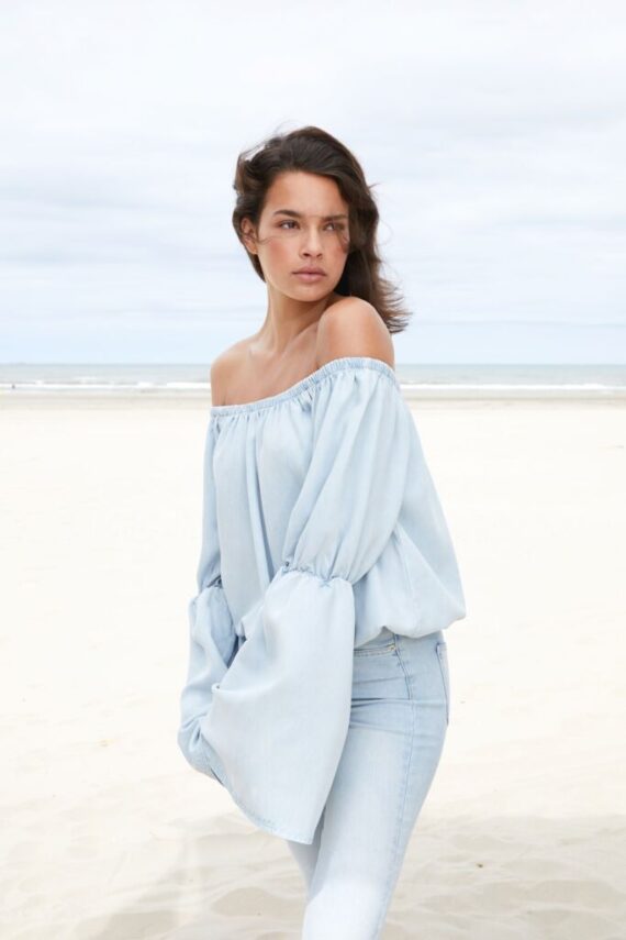 Tencel off shoulder top | Homage