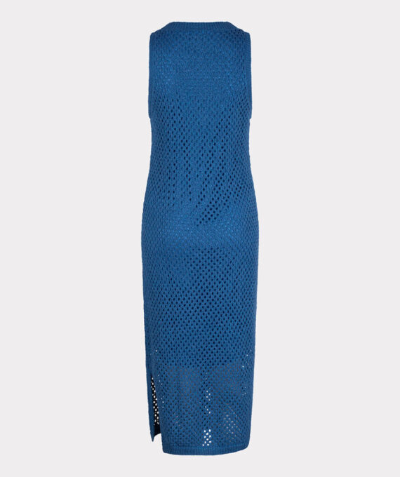 Dress open lurex blue | Esqualo