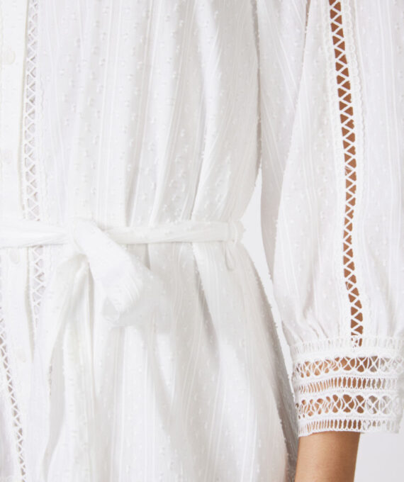 Dress plumetis lace | Esqualo
