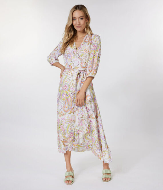 Dress wrap over beloved flower Esqualo