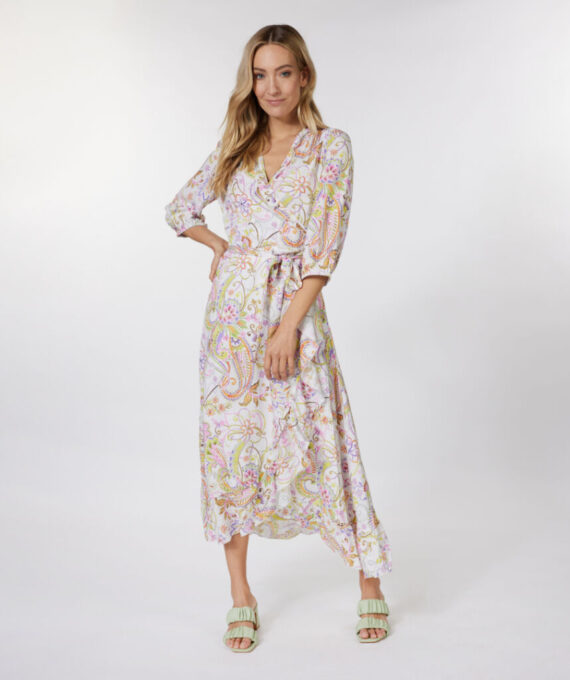 Dress wrap over beloved flower Esqualo