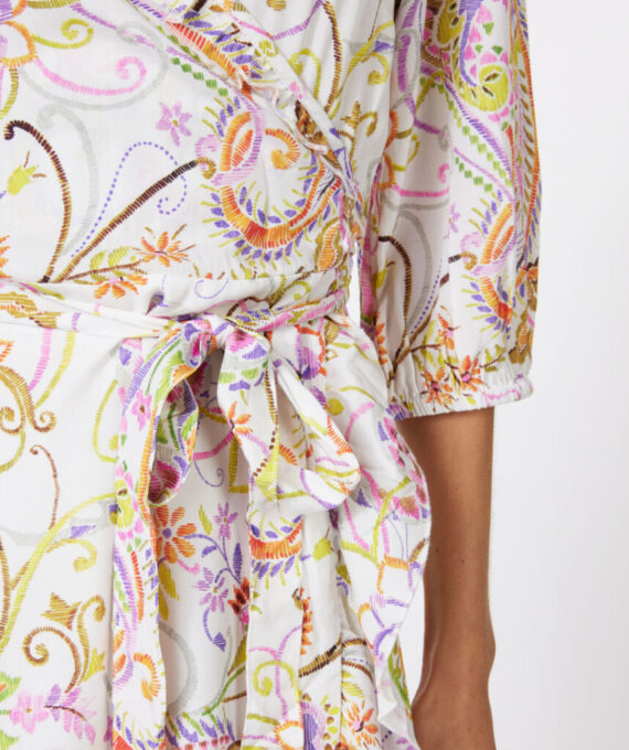 Dress wrap over beloved flower Esqualo