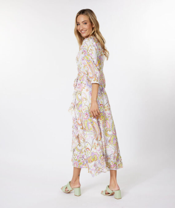 Dress wrap over beloved flower Esqualo