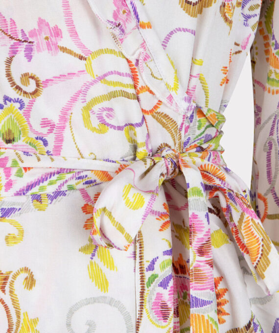 Dress wrap over beloved flower Esqualo