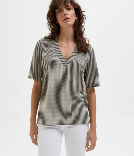 Gestreept shirt | Seleceted Femme