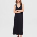 Roberta knot dress | Selected Femme