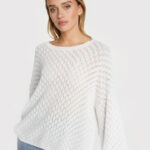 Ajour jumper white | Alix the label