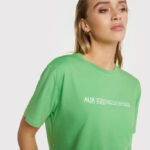 Alix text t-shirt green | Alix the label