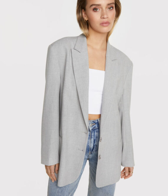 Flowy stretch oversized blazer | Alix the label