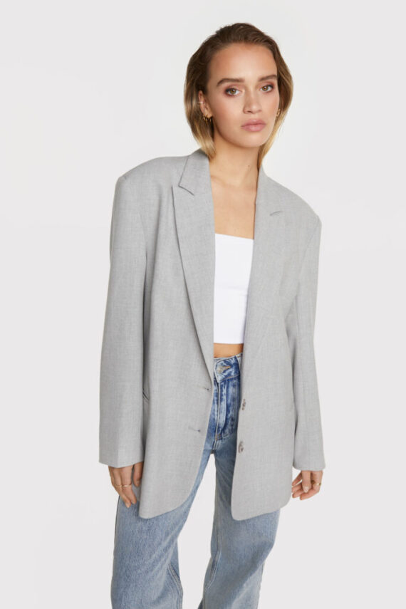 Flowy stretch oversized blazer | Alix the label