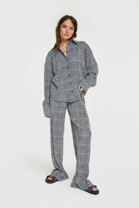 Leopard crinkle pants | Alix the label