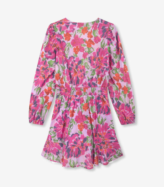 Painted flower broderie dress | Alix the label