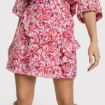 Small flower ruffle skirt | Alix the label