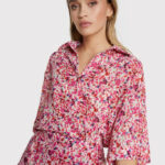 Small flower short sleeve blouse | Alix the label
