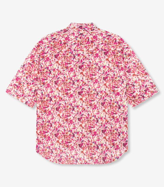 Small flower short sleeve blouse | Alix the label