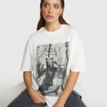 Collage t-shirt white | Alix the label