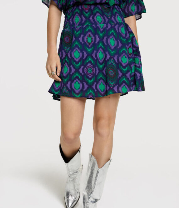 Ikat mini skirt | Alix the label