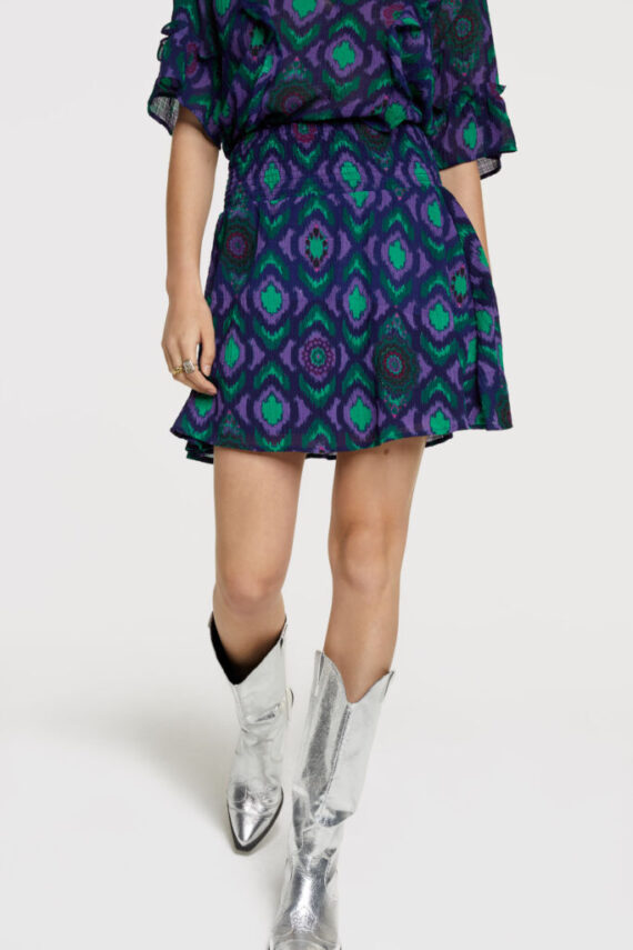 Ikat mini skirt | Alix the label
