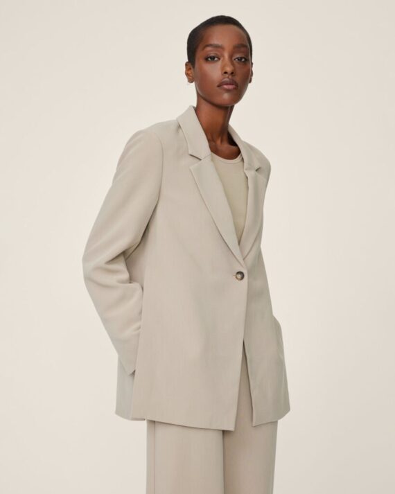 Mschbarbine slit blazer | Moss copenhagen