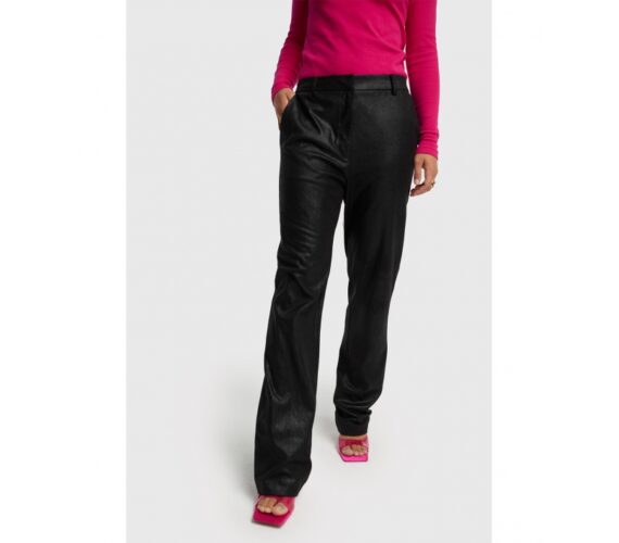 Foil printed pants black Alix the label