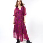 Dress long wrap over | Esqualo