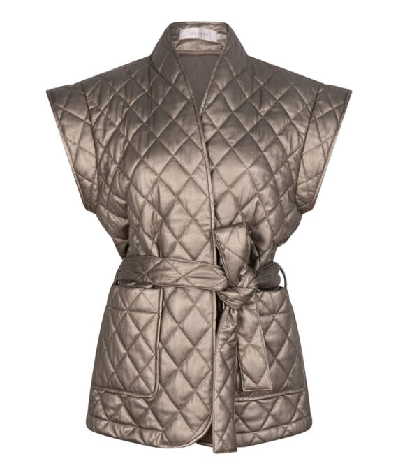 Gilet padded pu gold | Esqualo