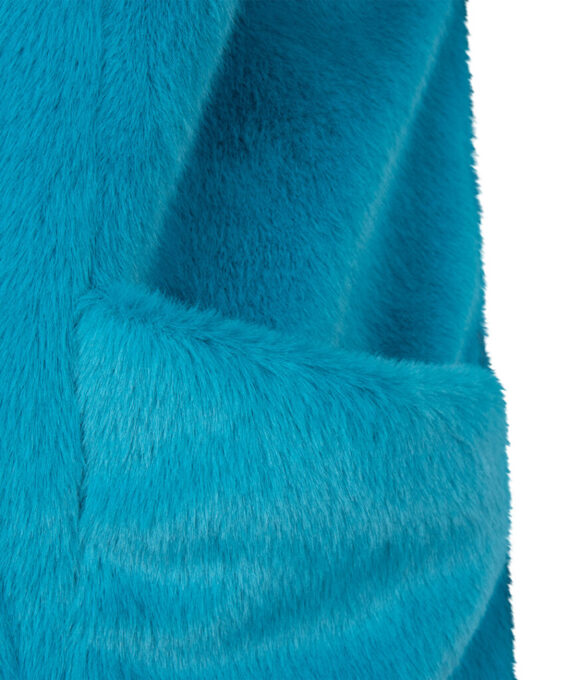 Gilet fake fur petrol | Esqualo
