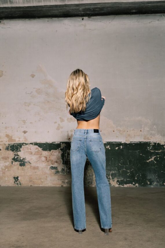 Stevie mid waist boyfriend Homage - Afbeelding 2