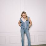 Retro denim gilet with fur| Homage