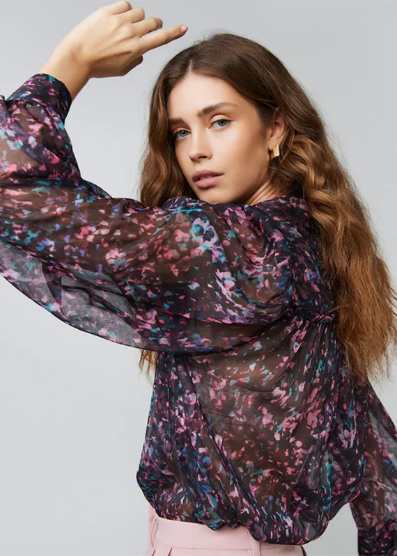 Kendy blouse bordeaux | Freebird